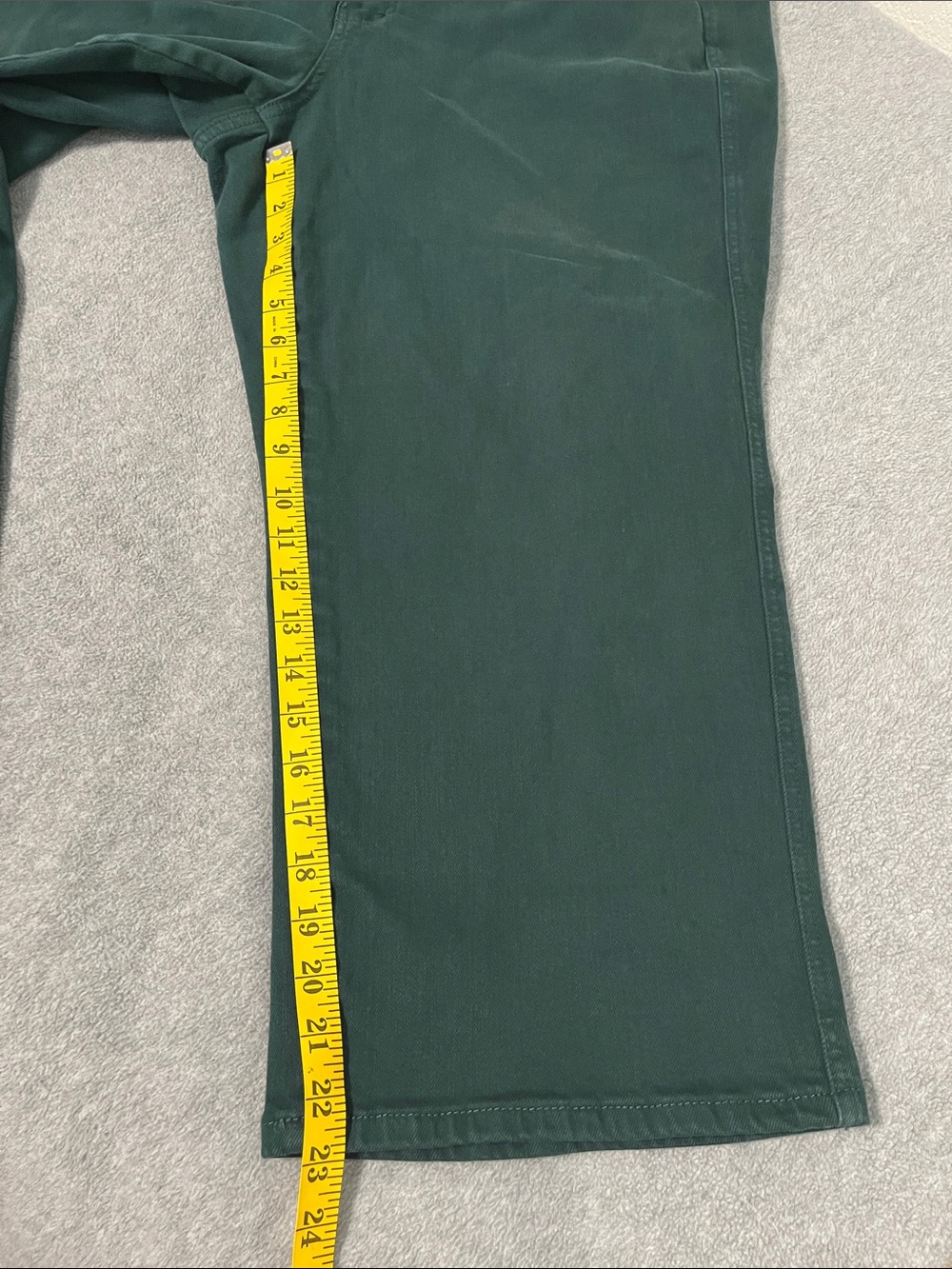 Judy Blue Cropped Ankle Jeans 20W Green - Picture 6 of 8